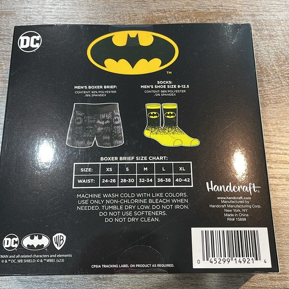 Batman Men’s Combo Set - Picture 2 of 3